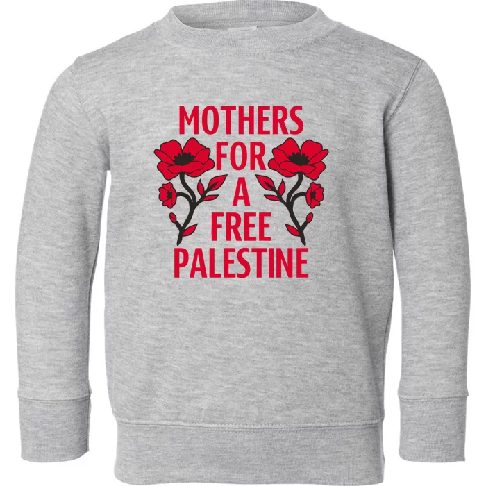 James Ray Mothers For A Free Palestine Toddler Sweatshirt