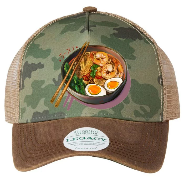 Japanses Ramen Noodles Bowl Legacy Tie Dye Trucker Hat