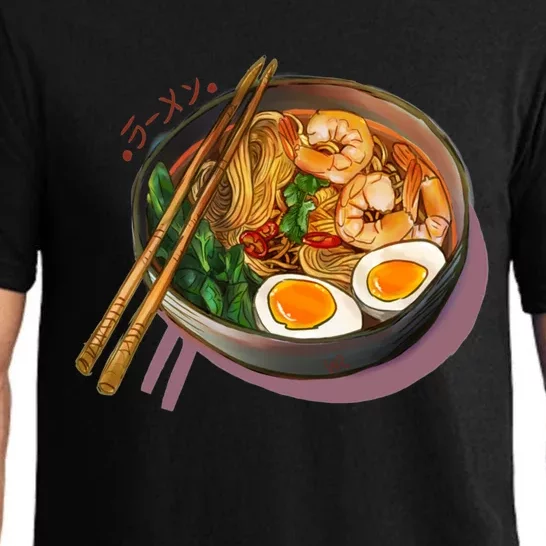 Japanses Ramen Noodles Bowl Pajama Set