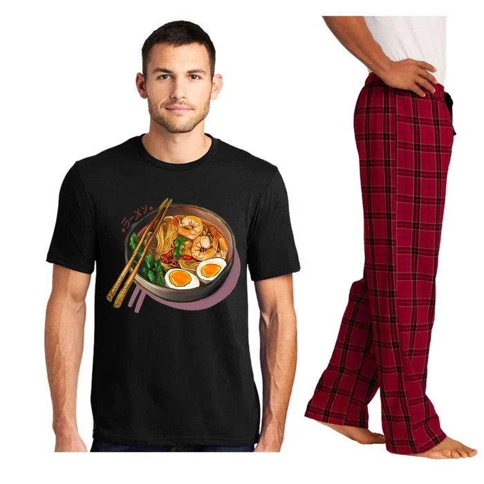 Japanses Ramen Noodles Bowl Pajama Set