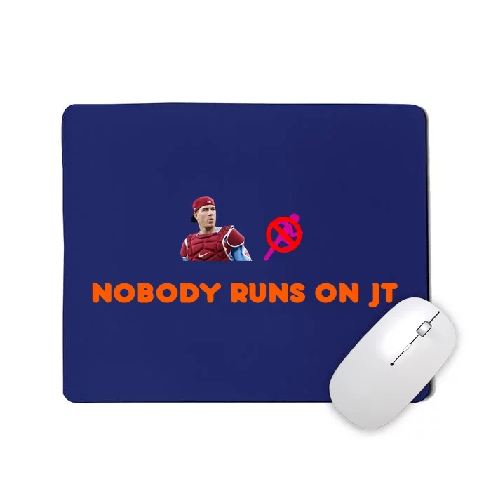 J.T. Realmuto Nobody Run On Jt Mousepad