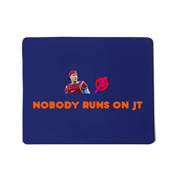 J.T. Realmuto Nobody Run On Jt Mousepad