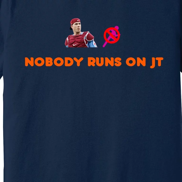 J.T. Realmuto Nobody Run On Jt Premium T-Shirt