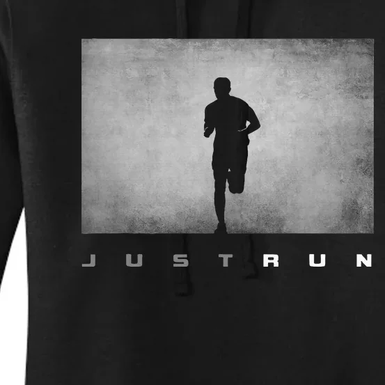 Just Run Running Runner Women's Pullover Hoodie