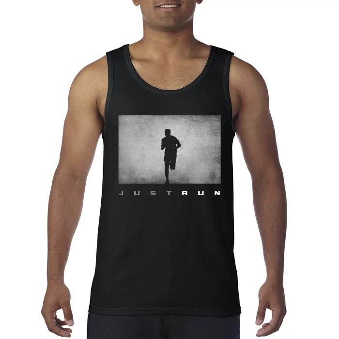 Just Run Running Runner Tank Top