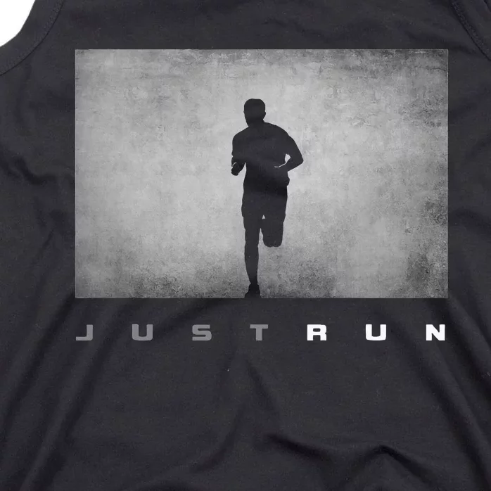 Just Run Running Runner Tank Top