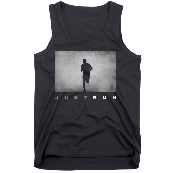 Just Run Running Runner Tank Top