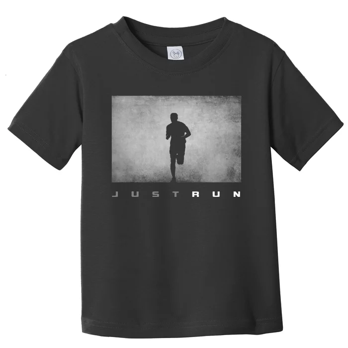 Just Run Running Runner Toddler T-Shirt