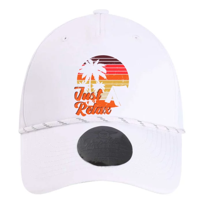 Just Relax Retro Sunset Vacation Performance The Dyno Cap