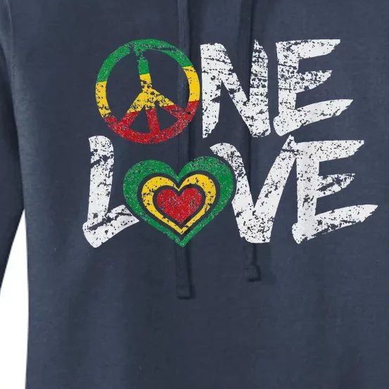 Jamaica Reggae Rasta One Love Gift Tee Women's Pullover Hoodie