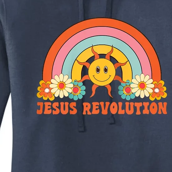 Jesus Revolution Raglan Baseball Women's Pullover Hoodie