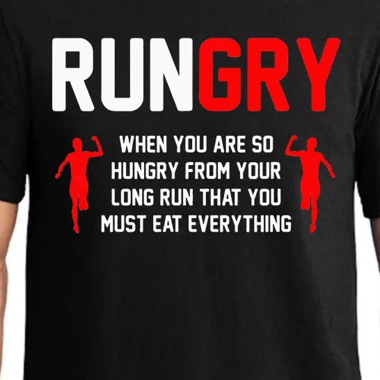 Just Run Tee XC Runner Cross Country Runners Training Pajama Set