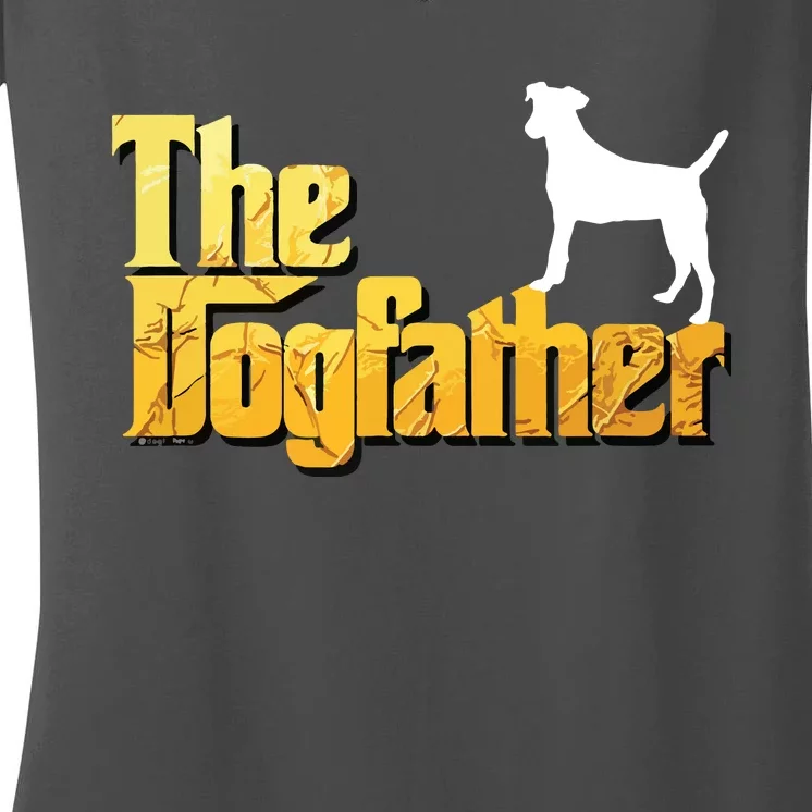 Jack Russell Terrier Shirts Jack Russell Terrier Women's V-Neck T-Shirt