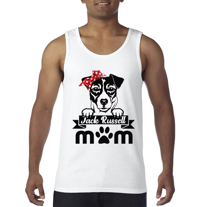 Jack Russell Terrier Mom Mother's Day Gift Dog Lover Tank Top