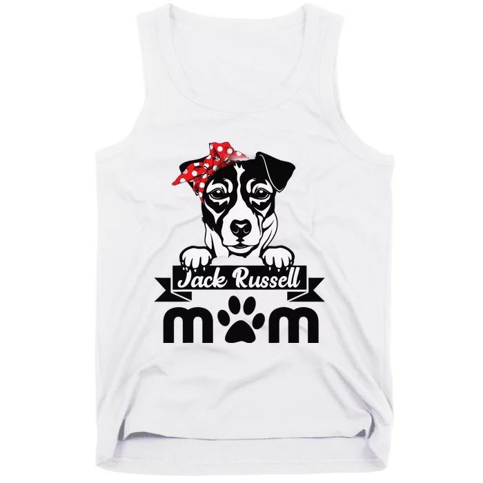 Jack Russell Terrier Mom Mother's Day Gift Dog Lover Tank Top