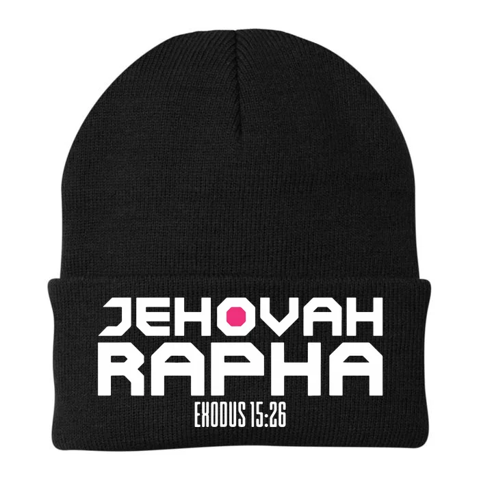 Jehovah Rapha The God Who Heals Exodus 1526 Christian Knit Cap Winter Beanie