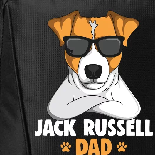 Jack Russell Terrier Dad Dog City Backpack