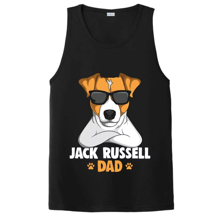 Jack Russell Terrier Dad Dog Performance Tank