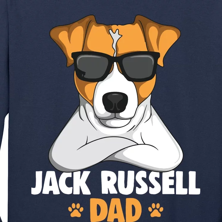 Jack Russell Terrier Dad Dog Tall Long Sleeve T-Shirt