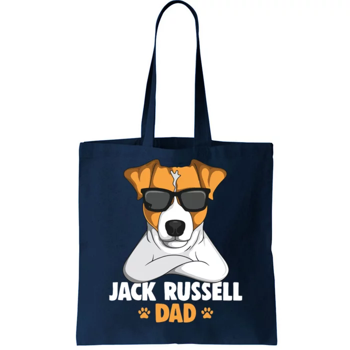 Jack Russell Terrier Dad Dog Tote Bag