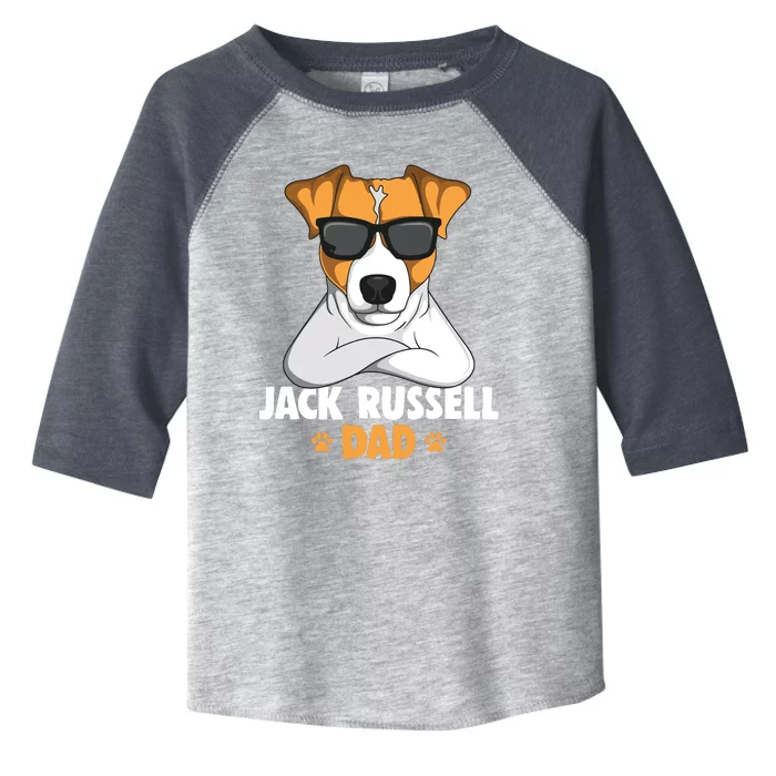 Jack Russell Terrier Dad Dog Toddler Fine Jersey T-Shirt