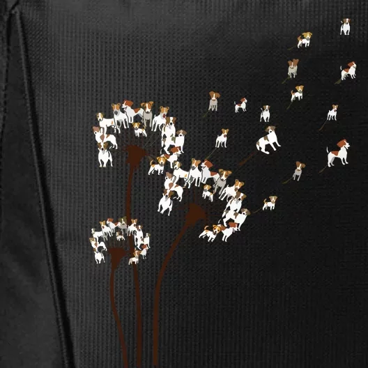 Jack Russell Terrier Dandelion Dog Lovers City Backpack