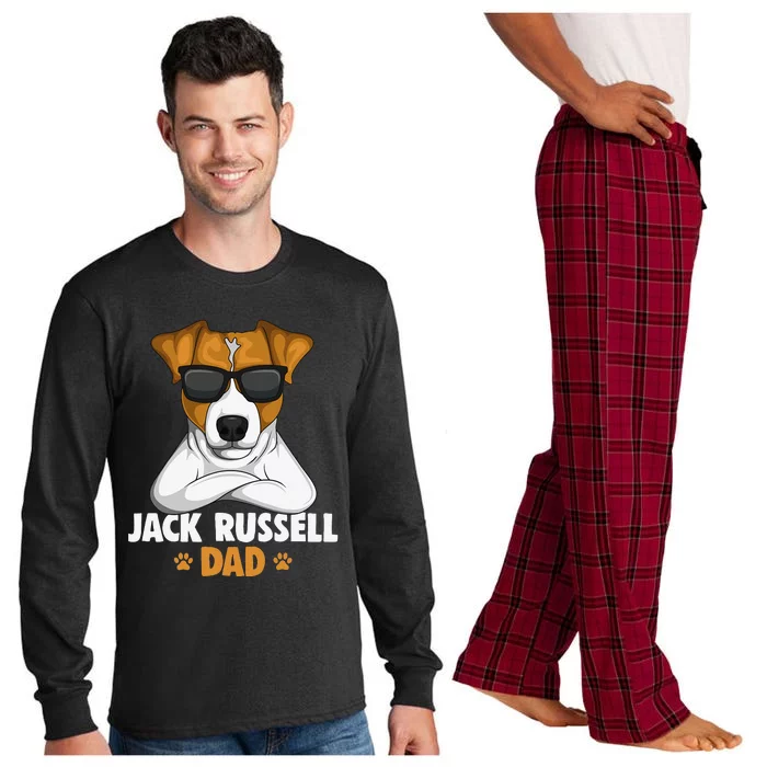 Jack Russell Terrier Dad Dog Long Sleeve Pajama Set