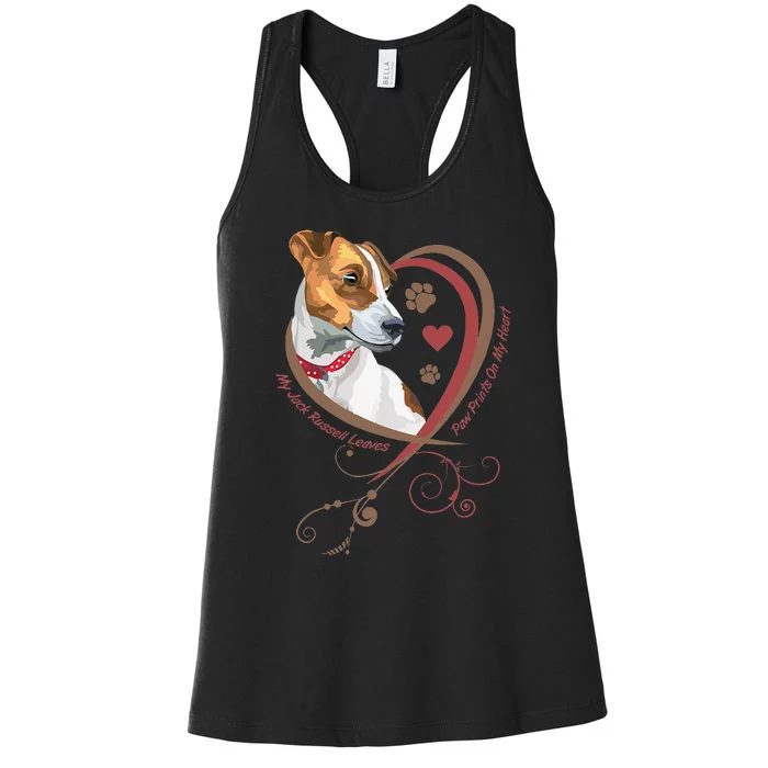 Jack Russell Terrier Parson Russell Terrier Dog Women's Racerback Tank