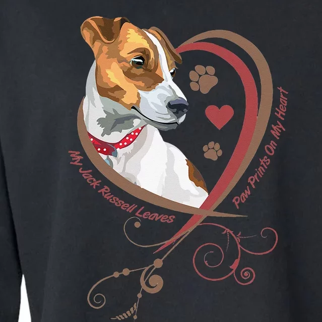 Jack Russell Terrier Parson Russell Terrier Dog Cropped Pullover Crew