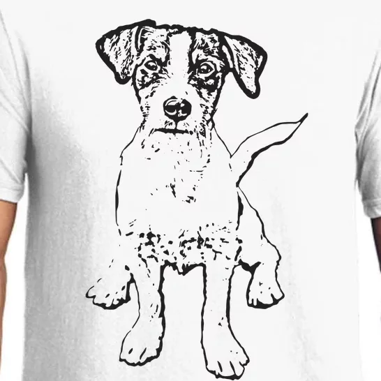 Jack Russell Terrier Gift For Dog Mom Dad Pajama Set