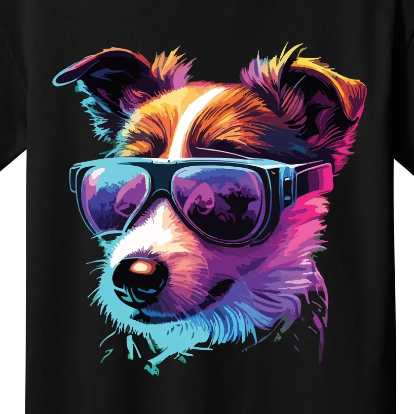 Jack Russell Terrier Dogs Jack Russell Terriers Kids T-Shirt