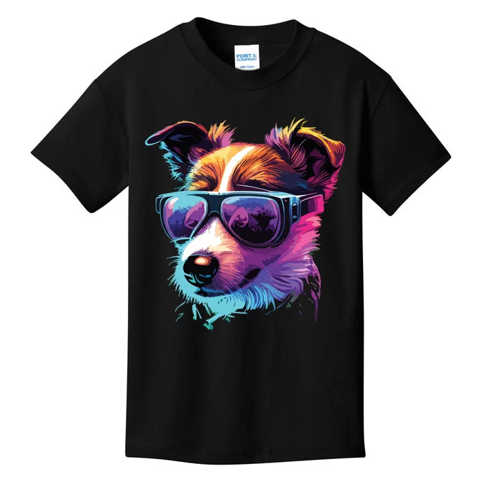 Jack Russell Terrier Dogs Jack Russell Terriers Kids T-Shirt