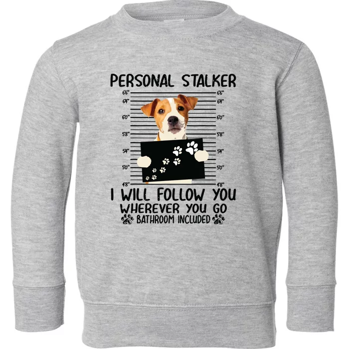 Jack Russell Terrier Gifts Jack Russell Dad Jack Russell Mom Toddler Sweatshirt