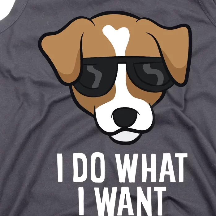 Jack Russell Terrier I Do What I Want Jack Russell Tank Top