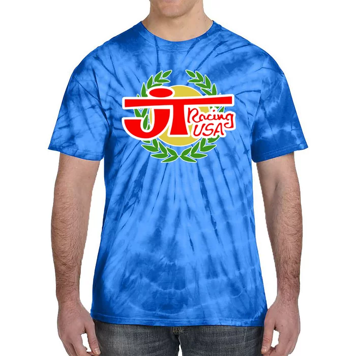 Jt Racing Usa Vintage Bmx Logo Winner Crown Gift Tie-Dye T-Shirt