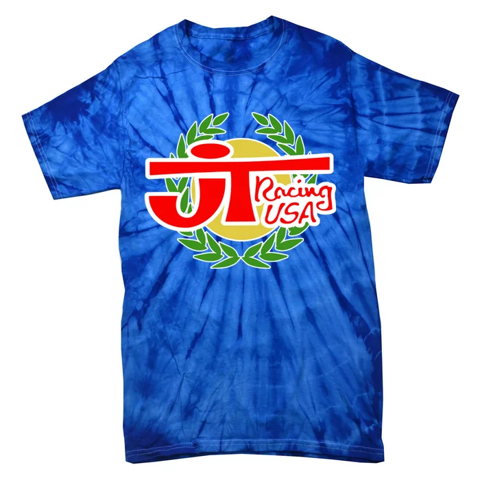 Jt Racing Usa Vintage Bmx Logo Winner Crown Gift Tie-Dye T-Shirt