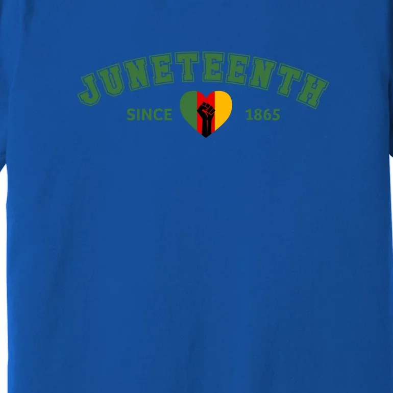 Juneteenth Since 1865 Afro America Gift For Juneteenth Day Premium T-Shirt