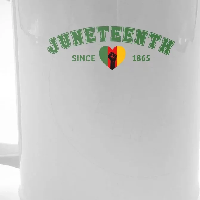 Juneteenth Since 1865 Afro America Gift For Juneteenth Day Front & Back Beer Stein