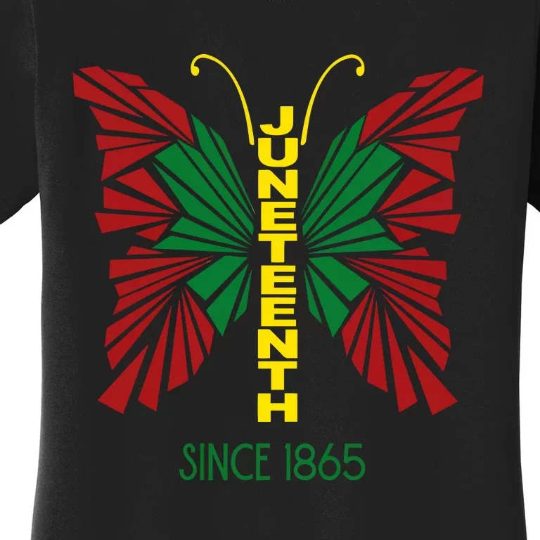 Juneteenth Since 1865 African American Black Culture Women's T-Shirt