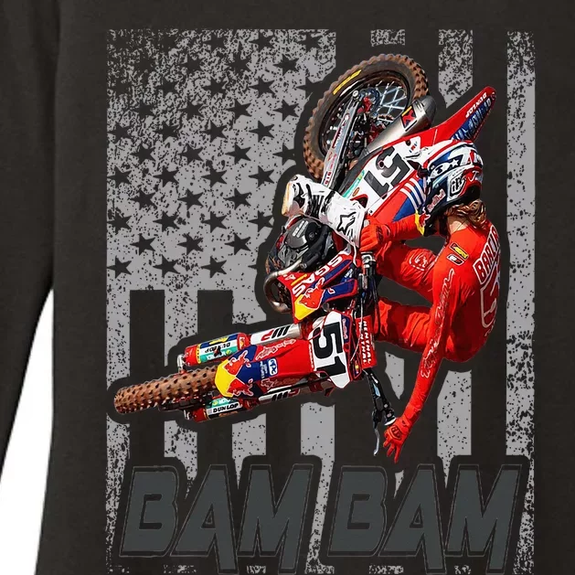 Jb51 Supercross 2023 Womens CVC Long Sleeve Shirt