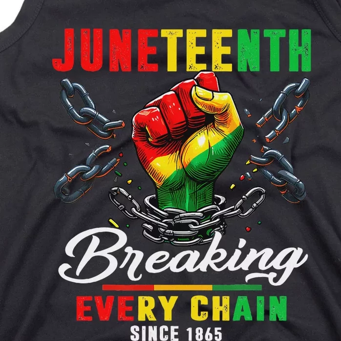 Juneteenth Shirts African American Freedom 1865 Tank Top