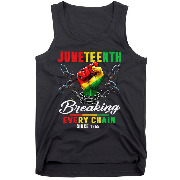 Juneteenth Shirts African American Freedom 1865 Tank Top