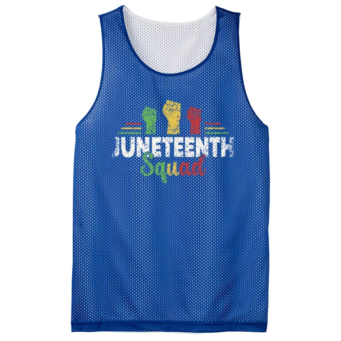 Junenth Squad American Black Africa 1865 Junenth Us Gift Mesh Reversible Basketball Jersey Tank