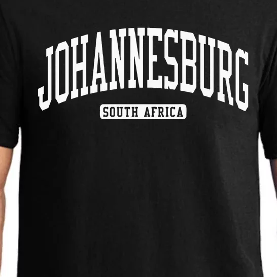 Johannesburg South Africa College Pajama Set