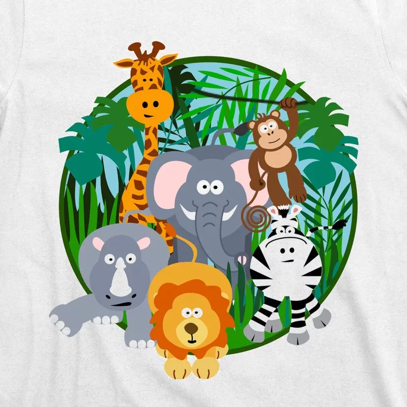 Jungle Safari Animals T-Shirt