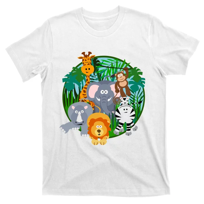 Jungle Safari Animals T-Shirt