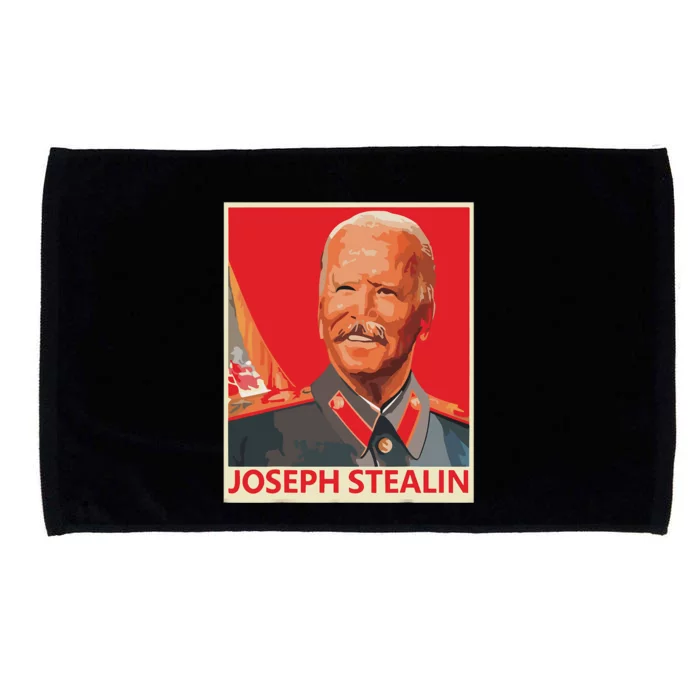 Joseph Stealin Anti Joe Biden Funny Shirts Anti Biden Microfiber Hand Towel