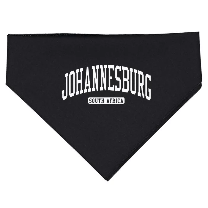 Johannesburg South Africa College USA-Made Doggie Bandana