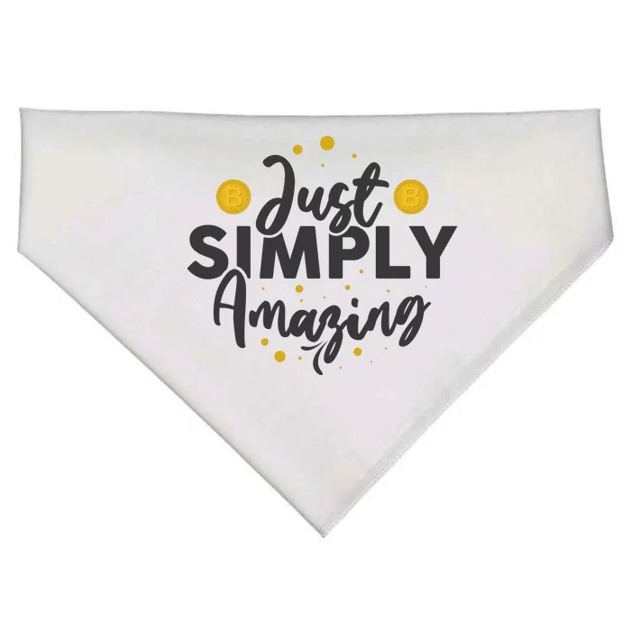 Just Simply Amazing USA-Made Doggie Bandana