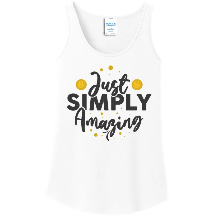 Just Simply Amazing Ladies Essential Tank